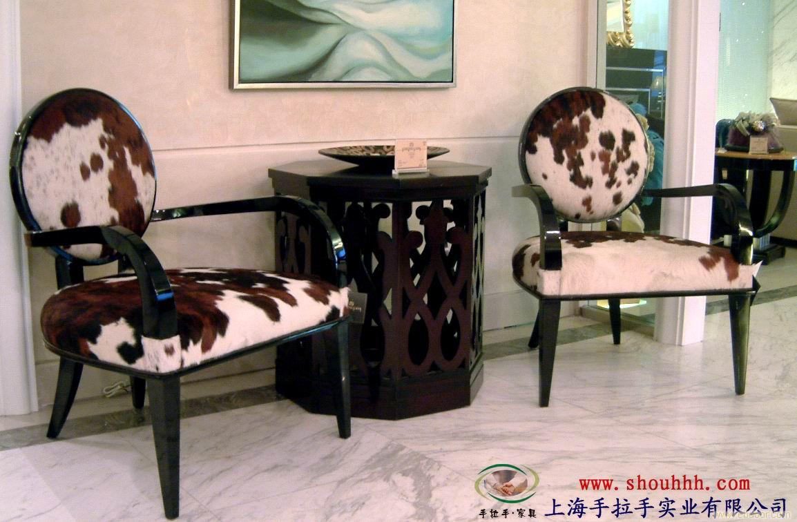 给上海手拉手实业/品牌欧式家具/板式家具/酒店家具的上海欧式吧椅,酒店成套家具,奶牛皮沙发椅,品牌专卖留言_产品询价_询价留言